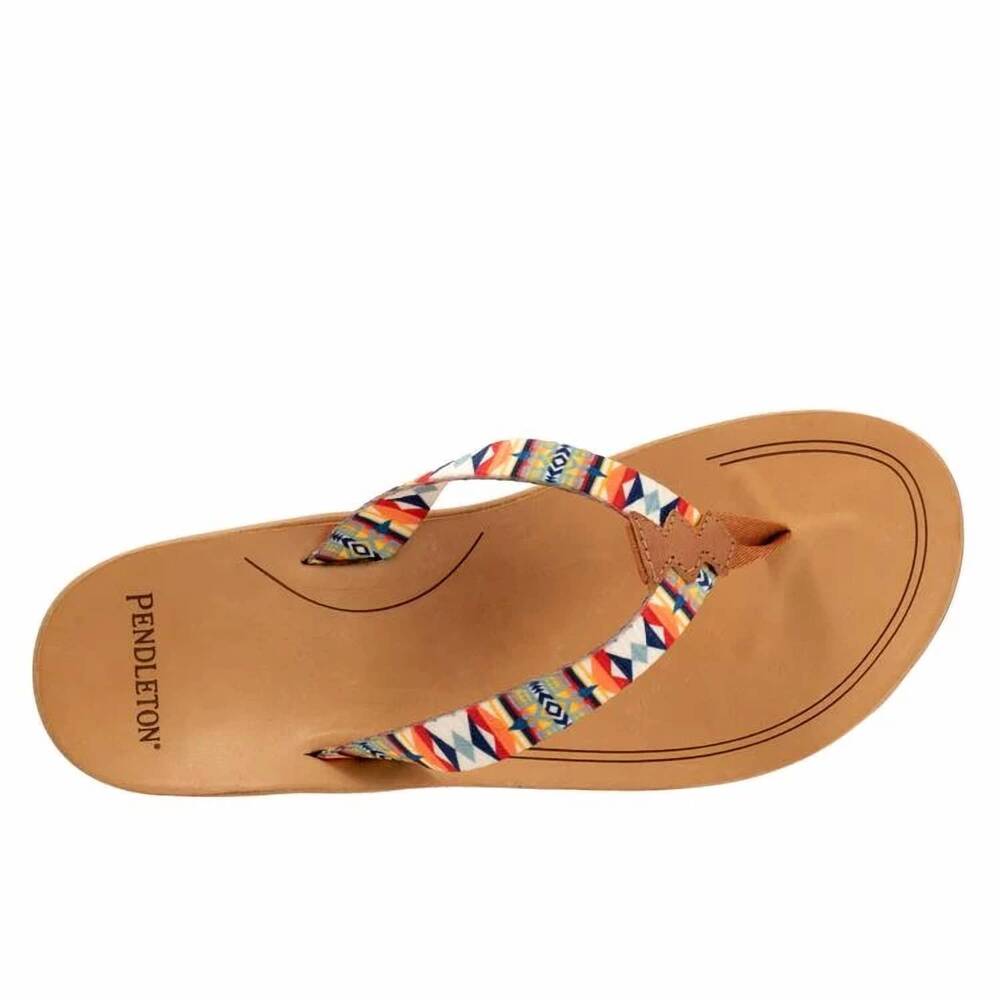 NEW PENDLETON women's fire legend sandals in red - Picture 4 of 5